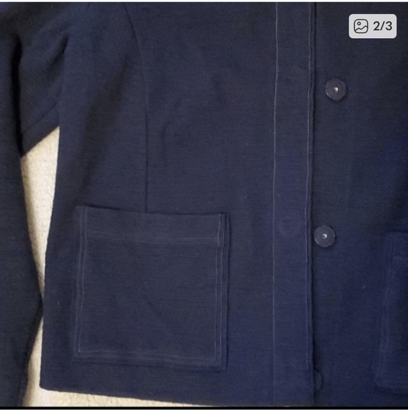 Banana Republic Dark Blue Blazer - Picture 5 of 6